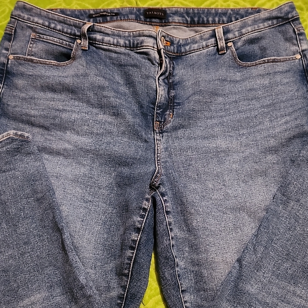 Talbots Straight Leg Jeans Sz 22W